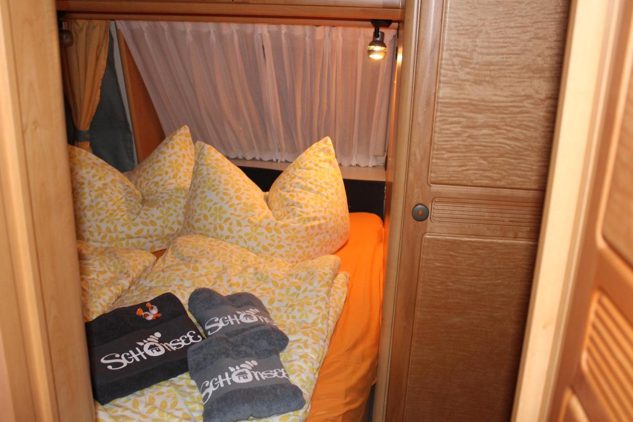 Schonsee-Camping Wohnwagen Urnshausen Exterior foto