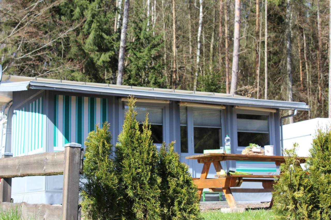 Schonsee-Camping Wohnwagen Urnshausen Exterior foto